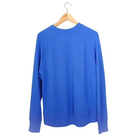 A New Day Blue Women’s Sweatshirt - Long Sleeve Crewneck Pullover, Size L - Picture 2 of 7